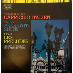 Pyotr Ilyich Tchaikovsky / Edvard Grieg / Franz Liszt / Wiener Symphoniker / Yuri Ahronovitch Capriccio Italien, Peer Gynt Suite, Les Preludes Vinyl L