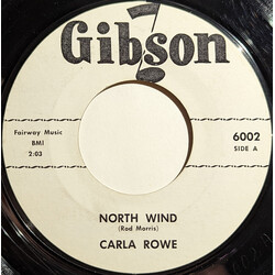 Carla Rowe North Wind USED VINYL 7INCH 45 RPM SINGLE STYRENE