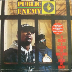 Public Enemy It Takes A Nation Of Millions To Hold Us Back Vinyl LP USED