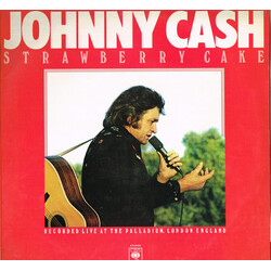 Johnny Cash Strawberry Cake Vinyl LP USED