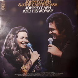 Johnny Cash & June Carter Cash Johnny Cash And His Woman Vinyl LP USED