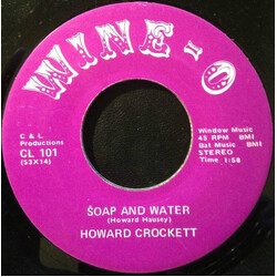 Howard Crockett Soap And Water Vinyl 7" USED