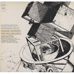 Dmitri Shostakovich / Eugene Ormandy / The Philadelphia Orchestra Symphony No. 10 Vinyl LP USED