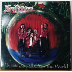 New Edition Christmas All Over The World Vinyl LP USED
