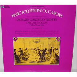 Richard Giangiulio / Paul Riedo / Dallas Trumpets Music For Festive Occasions Vinyl LP USED