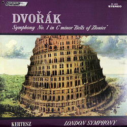 István Kertész / The London Symphony Orchestra Dvořák Symphony No. 1 In C Minor "Bells Of Zlonice" Vinyl LP USED