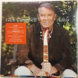 Glen Campbell Adios Vinyl 2 LP USED