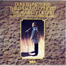 Duke Ellington And His Orchestra Duke Ellington's Third Sacred Concert, The Majesty Of God, As Performed In Westminster Abbey Vinyl LP USED