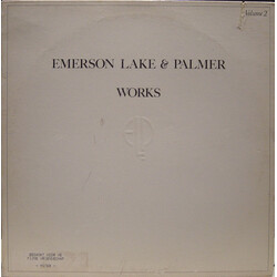 Emerson, Lake & Palmer Works Volume 2 Vinyl LP USED