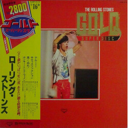The Rolling Stones Gold Super Disc Vinyl LP USED