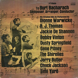 Various A Tribute To Burt Bacharach Composer, Arranger, Conductor Vinyl LP USED