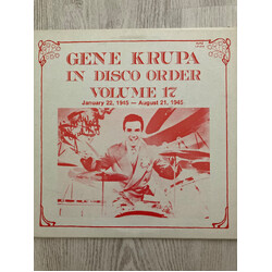 Gene Krupa In Disco Order - Volume 17 Vinyl LP USED