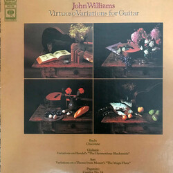 John Williams (7) Virtuoso Variations For Guitar Vinyl LP USED