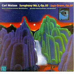 Carl Nielsen / New Philharmonia Orchestra / Jascha Horenstein Symphony No.5, Op.50 / Saga-Drøm, Op.39 Vinyl LP USED