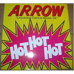Arrow (2) Hot Hot Hot "Universal Dance Mixes '94" USED VINYL 12INCH 33 S RPM