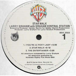 Graham Central Station Star Walk Vinyl LP USED