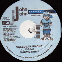 Bounty Killer / Colin Roach Cellular Phone / Johnny Too Bad USED VINYL 12INCH 45 RPM