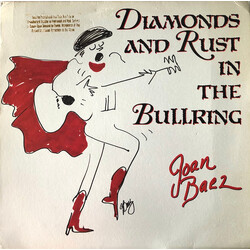Joan Baez Diamonds And Rust In The Bullring Vinyl LP USED