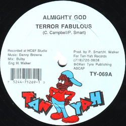 Terror Fabulous Almighty God Vinyl 12" USED