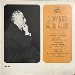 Giovanni Martinelli Giovanni Martinelli Vinyl LP USED