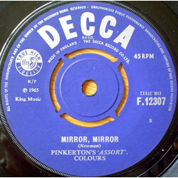 Pinkerton's Assorted Colours Mirror, Mirror VINYL 7" USED