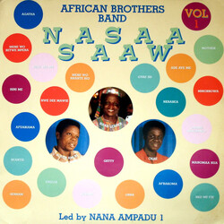 African Brothers Nasaa Saaw Vol 1 Vinyl LP USED