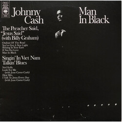Johnny Cash Man In Black Vinyl LP USED