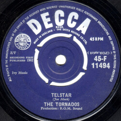 The Tornados Telstar Vinyl 7" USED