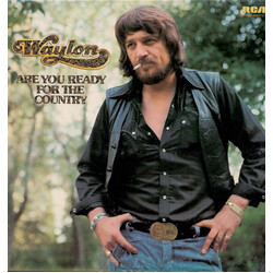 Waylon Jennings Are You Ready For The Country Vinyl LP USED