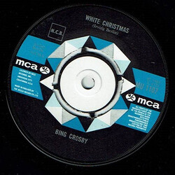 Bing Crosby White Christmas / The First Snowfall USED VINYL 7INCH SINGLE REPRESS