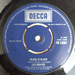 Los Bravos Black Is Black / I Don't Care USED VINYL 7INCH 45 RPM SINGLE