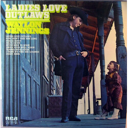 Waylon Jennings Ladies Love Outlaws Vinyl LP USED