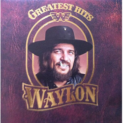 Waylon Jennings Greatest Hits Vinyl LP USED