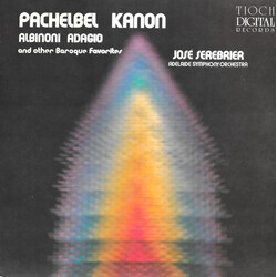Jose Serebrier / Adelaide Symphony Orchestra Pachelbel Kanon, Albinoni Aagio And Other Baroque Favorites Vinyl LP USED