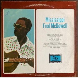 Fred McDowell Mississippi Fred McDowell Vinyl LP USED