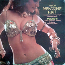Sir William Walton / The London Symphony Orchestra / André Previn Belshazzar's Feast / Improvisations On An Impromptu Of Benjamin Britten Vinyl LP USE