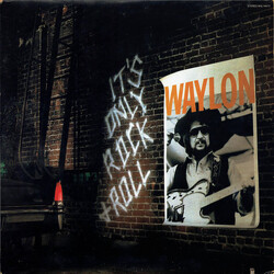 Waylon Jennings It's Only Rock & Roll Vinyl LP USED