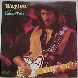 Waylon Jennings The Taker / Tulsa Vinyl LP USED