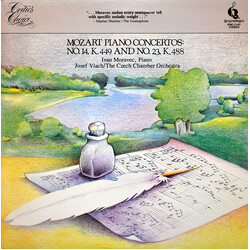 Wolfgang Amadeus Mozart / Ivan Moravec / Czech Chamber Orchestra / Josef Vlach Piano Concertos No.14, K.449 And No.23, K.488 Vinyl LP USED