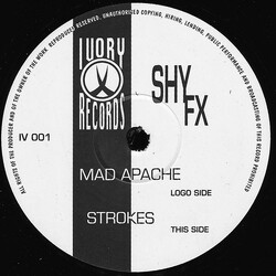 Shy FX Mad Apache / Strokes VINYL 12" USED