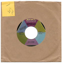 B.B. King Worried Life USED VINYL 7INCH 45 RPM PROMO