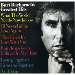 Burt Bacharach Burt Bacharach's Greatest Hits Vinyl LP USED