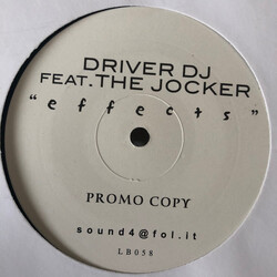 Driver DJ / The Jocker (2) Effects Vinyl 12" USED