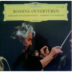 Gioacchino Rossini / Berliner Philharmoniker / Herbert Von Karajan Overtures Vinyl LP USED