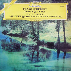Franz Schubert / Emil Gilels / Amadeus-Quartett / Rainer Zepperitz Trout Quintet Vinyl LP USED