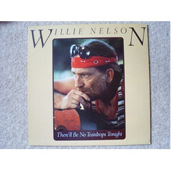 Willie Nelson There'll Be No Teardrops Tonight Vinyl LP USED