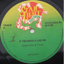George Nooks / Trinity (4) If You Should Lose Me USED VINYL 12INCH