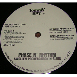 Phase N' Rhythm Swollen Pockets / Hook-N-Sling Vinyl 12" USED