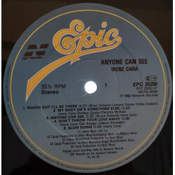Irene Cara Anyone Can See Vinyl LP USED