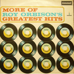 Roy Orbison More Of Roy Orbison's Greatest Hits Vinyl LP USED